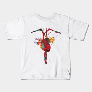 Heart anatomy Kids T-Shirt